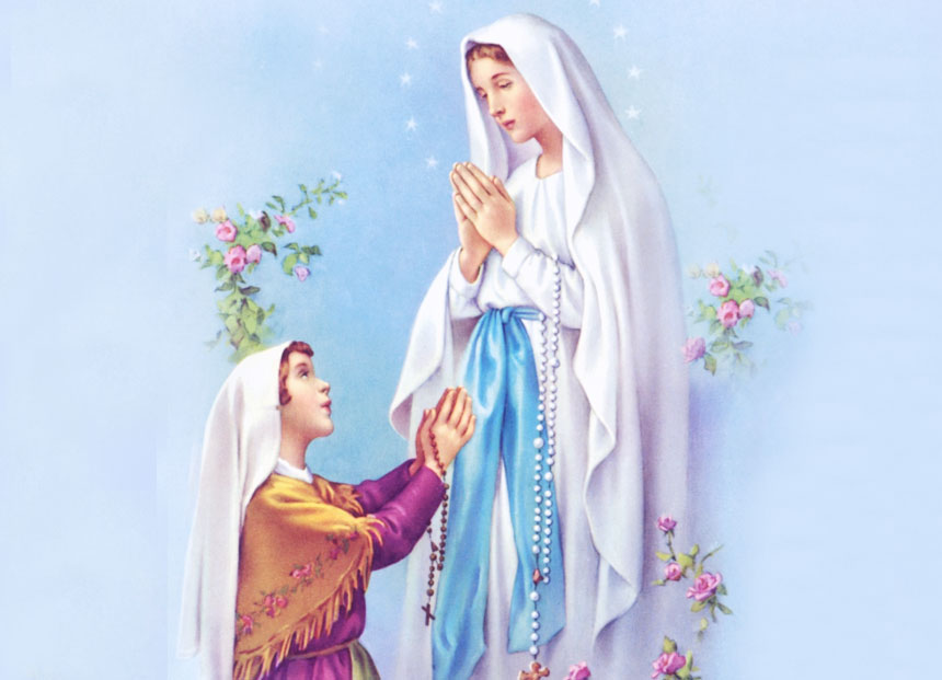 Preghiera alla Beata Vergine Maria di Lourdes