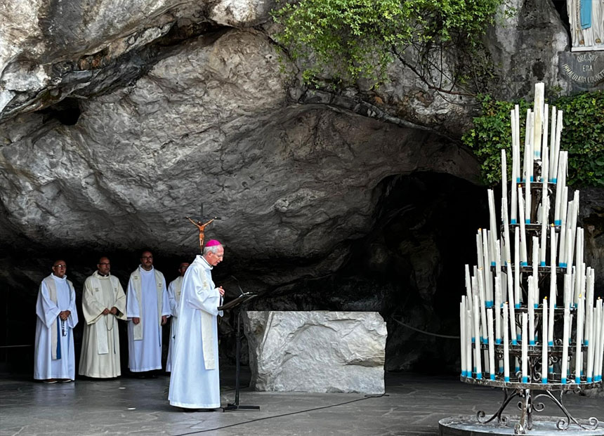 Omelia – Santa Messa Internazionale, Lourdes